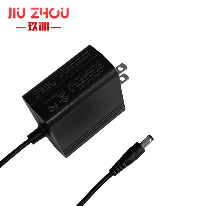 12v2a插墻電源適配器FCC UL認(rèn)證齊全jiuzhou power廠(chǎng)家 