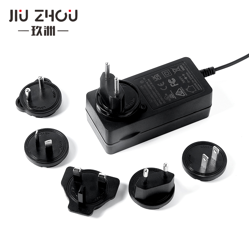 12v5a轉(zhuǎn)換頭電源適配器多國插腳認(rèn)證廠家jiuzhou power制造  