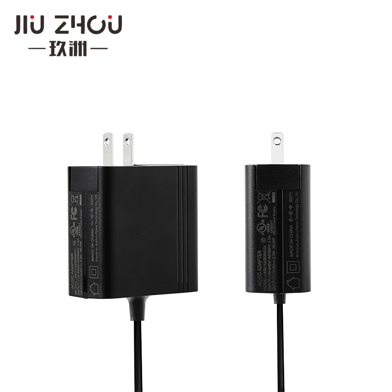 12v2a插墻電源適配器FCC UL認(rèn)證齊全jiuzhou power廠家 